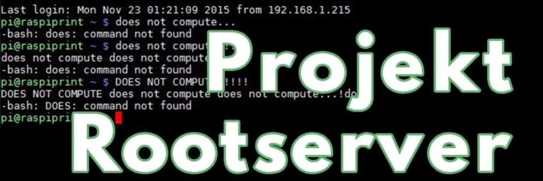 Projekt Rootserver Logo